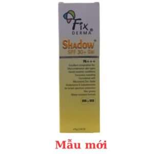 Kem chống nắng Fixderma Shadow SPF 30+ Gel