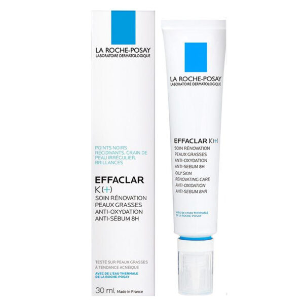 Kem Trị Mụn Đầu Đen Thu Nhỏ Chân Lông La Roche-Posay Effaclar K+ 40ml