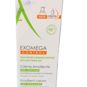 A- Derma Exomega Control Emollient Cream- Kem dưỡng ẩm cho da khô, viêm da cơ địa
