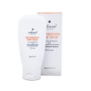 Sakura Skin Whitening Body Cream- Kem dưỡng trắng da trang điểm