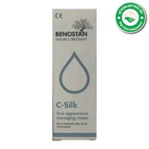 Kem hỗ trợ điều trị sẹo BENOSTAN Nature's Treatment C-Silk (Hộp 1 tuýp 30ml)