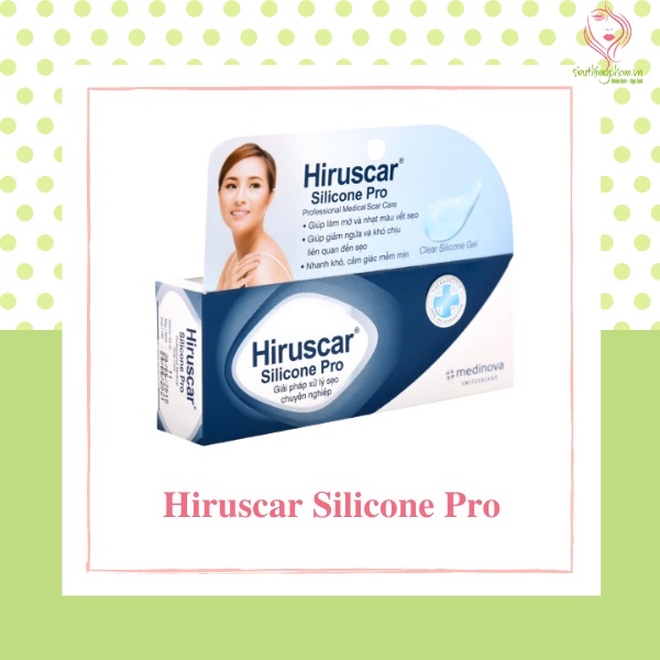Kem trị sẹo lồi Hiruscar Silicone Pro