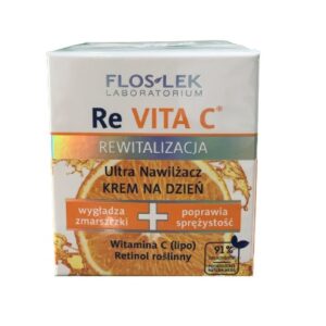 Kem Vitamin làm sáng, giảm nhăn & trẻ hóa da ban ngày Floslek Re Vita C Revitalization - Ultra Moisturizer Day Cream