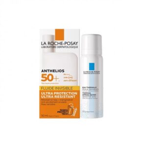 Combo kem Chống Nắng La Roche-Posay Anthelios Shaka Fluid SPF50+ 50ml + Xịt Khoáng La Roche-Posay Làm Dịu Và Bảo Vệ Da Thermal Spring Water Sensitive Skin 50ml