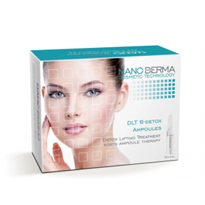 Nanoderma Dlt10 Detox Ampoules - Tinh chất serum thải độc, nâng cơ, tái tạo tế bào