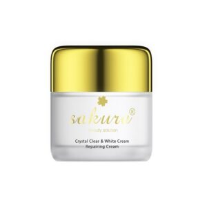 Sakura Crystal Clear White & Repairing Cream- Kem dưỡng trắng chống lão hóa da ban đêm