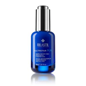 Serum thải độc và dưỡng ẩm da Rilastil Multirepair H.A Facial Detox Serum Moisturizing And Filling