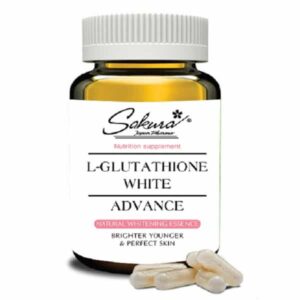 Sakura L- Glutathione White Advance- Viên uống trắng da, chống nắng