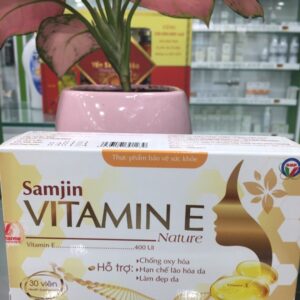 Samjin Vitamin E Nature- Viên uống đẹp da