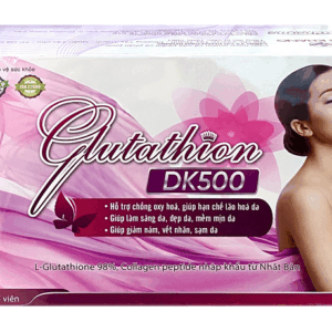 Glutathion DK500- Viên uống ngăn ngừa lão hóa da