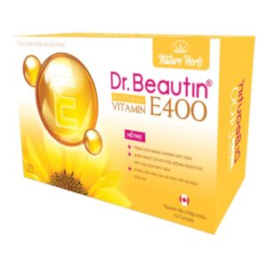 Viên uống chống lão hóa da Dr Beautin Natural Vitamin E + C