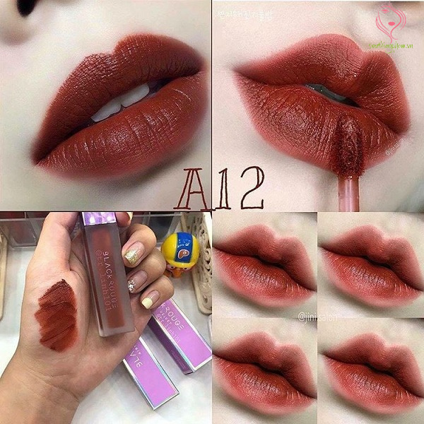 Son Black Rouge A12 với thiết kế trẻ trung