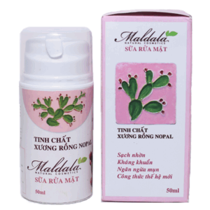 Maldala tinh chất xương rồng Nopal- Sữa rửa mặt
