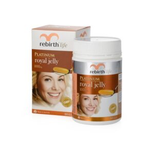 Sữa ong chúa Rebirth Platinum Royal Jelly 1000 mg