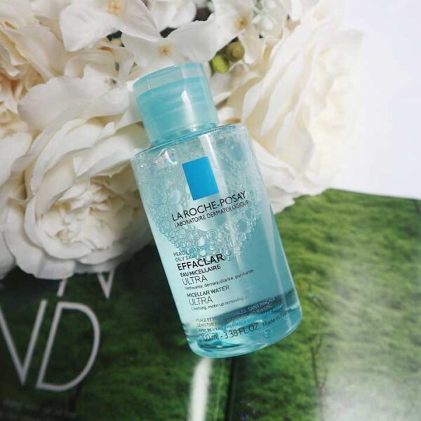 Nước tẩy trang làm sạch sâu cho da dầu nhạy cảm La Roche-Posay Effaclar Micellar Water 100ml
