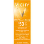 Kem Chống Nắng Vichy Ngừa Sạm & Thâm Nám (Màu Da) 50ml Capital Soleil Anti-Dark Spot 3-in-1 Tinted Daily Care SPF 50 UVA + UVB