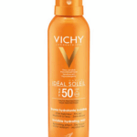 Vichy Capsol Mist Body Captial Ideal Soleil SPF50 - Xịt chống nắng toàn thân