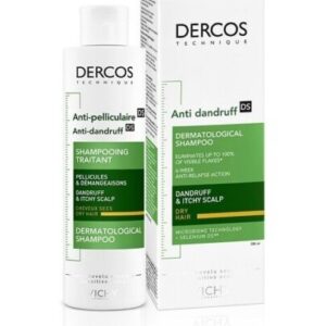 Dầu gội giúp giảm gàu dành cho da đầu dầu và ngứa Vichy Dercos Technique Anti dandruff 200ml