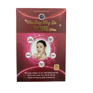 White Plus- Viên uống sáng hồng da