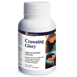 VitaHealth Crowning Glory- Viên uống dưỡng tóc chắc khỏe