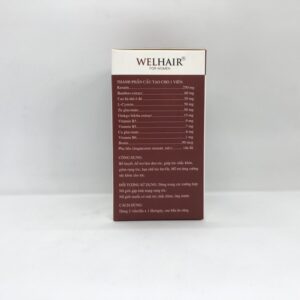 Welhair For Women- Cải thiện tình trạng rụng tóc